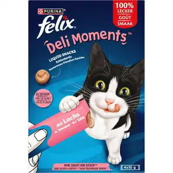 Albert Heijn Felix Deli moments liquid snacks zalm aanbieding