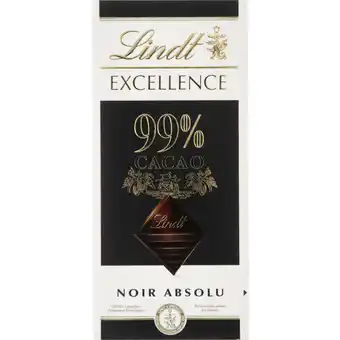 Albert Heijn Lindt Excellence 99% pure chocolade aanbieding