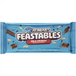 Albert Heijn MrBeast Feastables milk crunch chocolate aanbieding