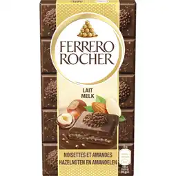Albert Heijn Ferrero Rocher hazelnoot en amandelen melk aanbieding