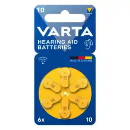 Albert Heijn Varta Hearing aid batteries 10 aanbieding