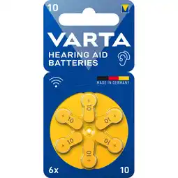 Albert Heijn Varta Hearing aid batteries 10 aanbieding