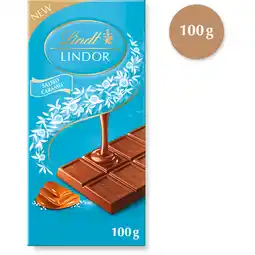 Albert Heijn Lindt Lindor reep karamel zeezout chocolade aanbieding