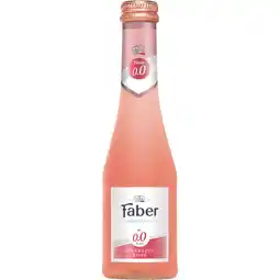 Albert Heijn Faber Sparkling rosé alcoholvrij aanbieding
