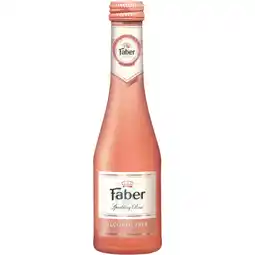 Albert Heijn Faber Sparkling rosé alcoholvrij aanbieding