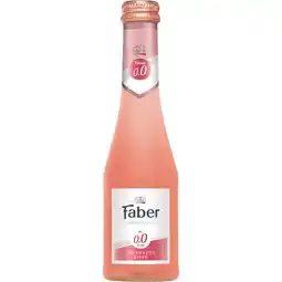 Albert Heijn Faber Sparkling rosé alcoholvrij aanbieding