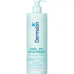 Albert Heijn Dermolin Hypoallergeen bad- en douchegel aanbieding