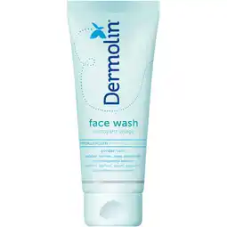 Albert Heijn Dermolin Facewash aanbieding