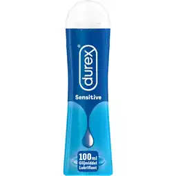 Albert Heijn Durex Glijmiddel sensitive waterbasis aanbieding