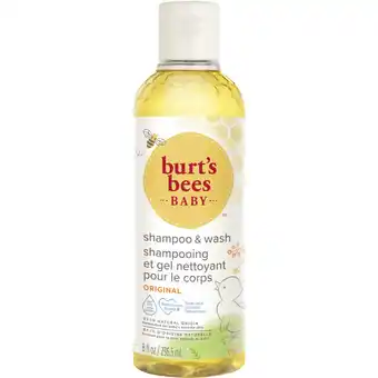 Albert Heijn Burt's Bees Baby shampoo & body wash aanbieding