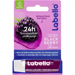 Albert Heijn Labello Blackberry Shine Lippenbalsem aanbieding