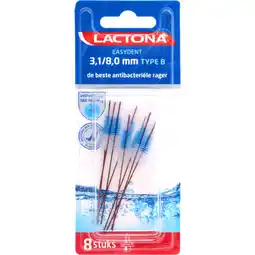 Albert Heijn Lactona Easydent conisch type b 3,1-8,0 mm aanbieding