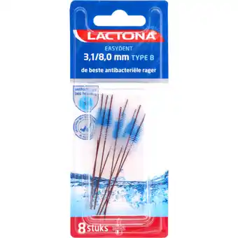 Albert Heijn Lactona Easydent conisch type b 3,1-8,0 mm aanbieding