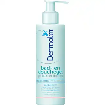 Albert Heijn Dermolin Bad & douche gel aanbieding