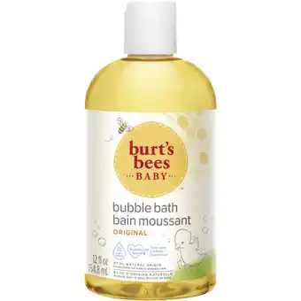 Albert Heijn Burt's Bees Baby bubble bath aanbieding
