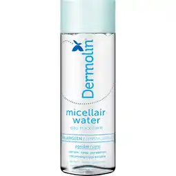 Albert Heijn Dermolin Pure care micellair water aanbieding