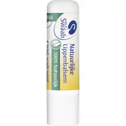 Albert Heijn Dr Swaab Lippenbalsem 100% Natuurlijk aanbieding