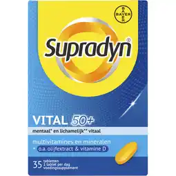 Albert Heijn Supradyn Vital 50+ multivitamine aanbieding