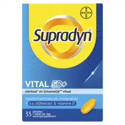 Albert Heijn Supradyn Vital 50+ multivitamine aanbieding