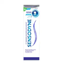 PLUS Sensodyne Tandpasta repair & protect aanbieding