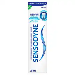 PLUS Sensodyne Tandpasta repair & protect aanbieding