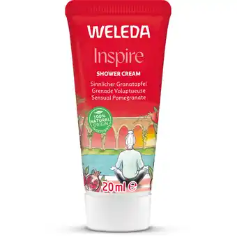 Albert Heijn Weleda Granaatappel verzorgende douchecrème aanbieding