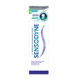 PLUS Sensodyne Repair & protect extra fresh tandpasta aanbieding