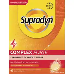 Albert Heijn Supradyn Complex forte bruis multivitamine aanbieding