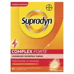 Albert Heijn Supradyn Complex forte bruis multivitamine aanbieding