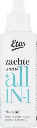 Albert Heijn Etos All-in-one lenzenvloeistof zachte lenzen aanbieding