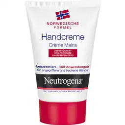 Albert Heijn Neutrogena Handcrème ongeparfumeerd aanbieding