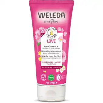 Albert Heijn Weleda Wilde rozen harmoniserende douchecrème aanbieding