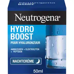 Albert Heijn Neutrogena Hydro boost night cream aanbieding