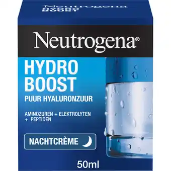 Albert Heijn Neutrogena Hydro boost night cream aanbieding