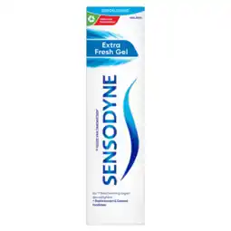 PLUS Sensodyne Tandpasta extra fresh aanbieding