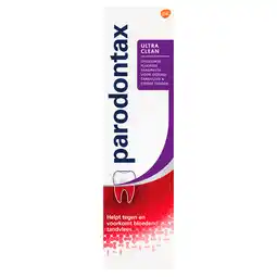 PLUS Parodontax Tandpasta ultra clean aanbieding