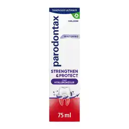 PLUS Parodontax Strengthen & Protect Whitening aanbieding