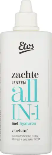 Albert Heijn Etos Zachte lenzen all-in-1 vloeistof aanbieding