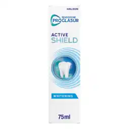 PLUS Sensodyne Proglasur Active Shield Whitening aanbieding