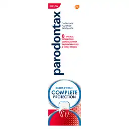 PLUS Parodontax Tandpasta complete protection fresh aanbieding