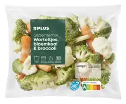 PLUS PLUS Groentemix broccoli wortel bloemkool aanbieding