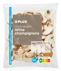 PLUS PLUS Kastanjechampignons gesneden aanbieding