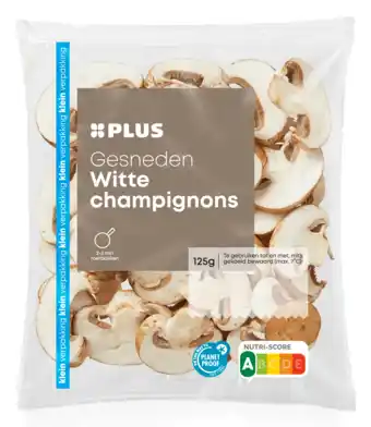 PLUS PLUS Kastanjechampignons gesneden aanbieding