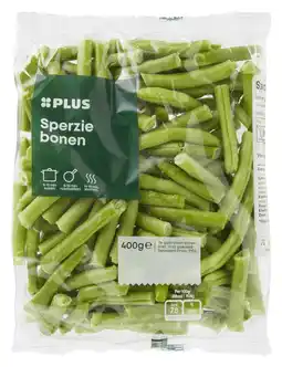 PLUS PLUS Sperziebonen gebroken aanbieding