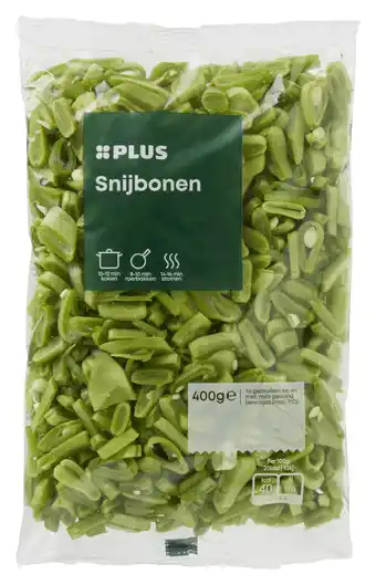 PLUS PLUS Snijbonen gesneden aanbieding