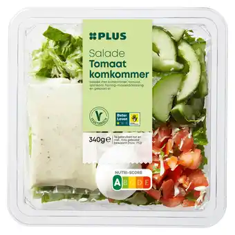 PLUS PLUS Salade Tomaat Komkommer aanbieding