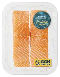 PLUS PLUS Zalmfilet met huid 2st aanbieding