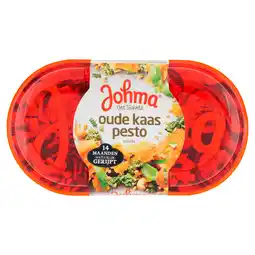 PLUS Johma Oudekaas Pestosalade aanbieding