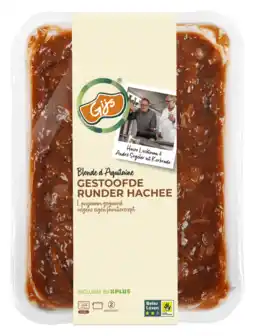 PLUS GIJS Hacheevlees aanbieding