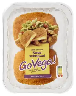 PLUS Go Vega Vegetarische kaasschnitzel aanbieding